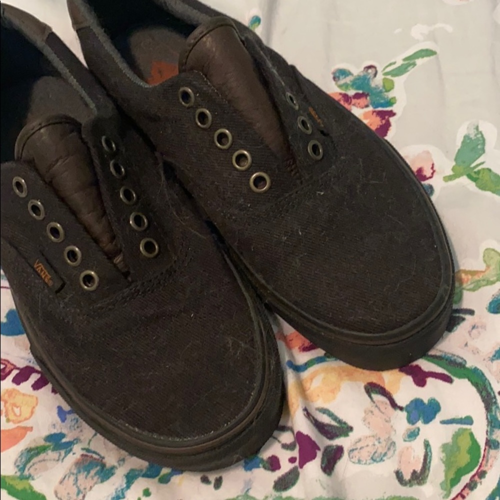 Dark Brown Vans